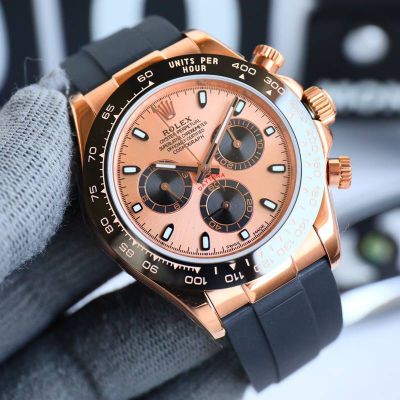 Black ROLEX Daytona Replica Imported Steel 40MM Premium Watch
